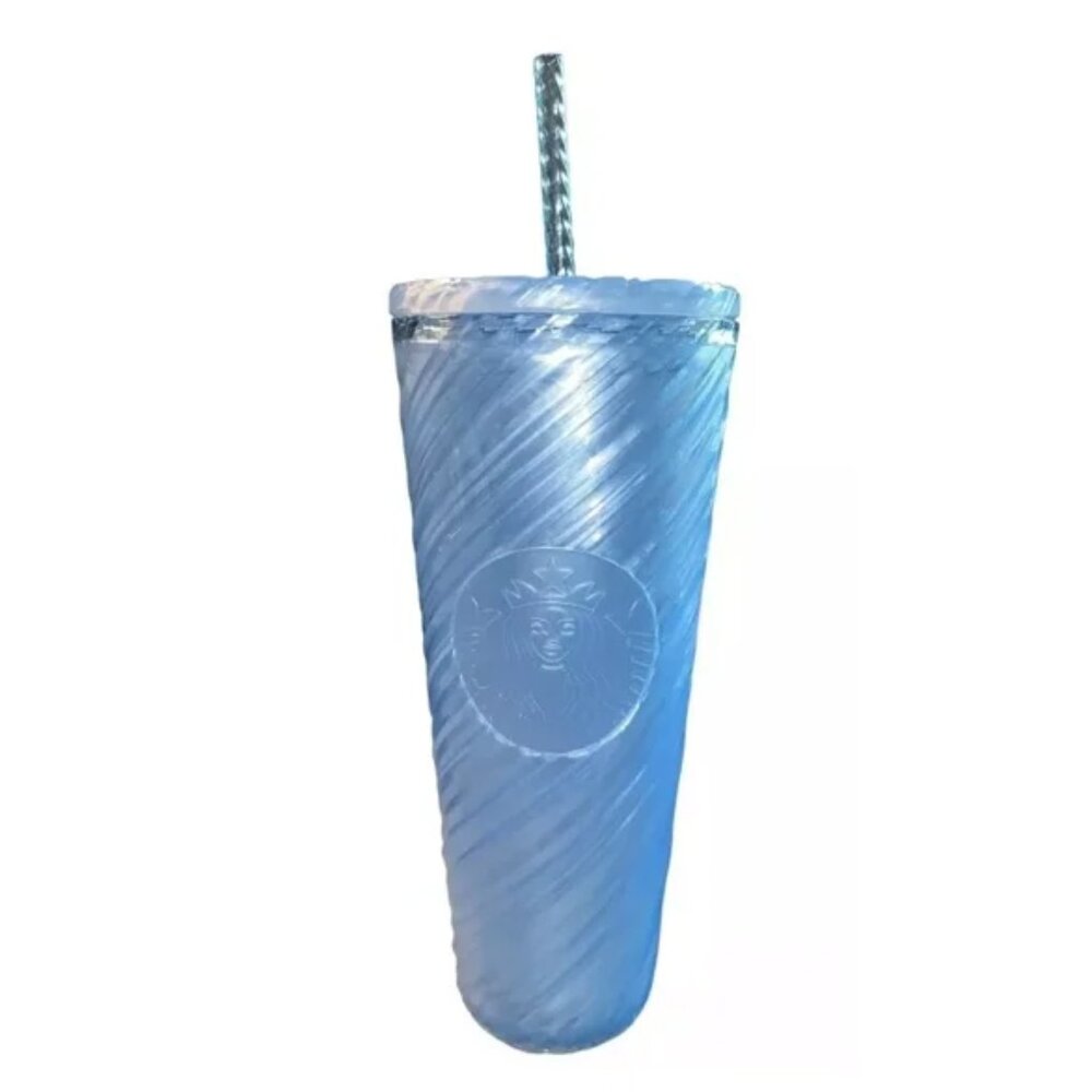 Starbucks Light Blue Swirl Venti 24oz